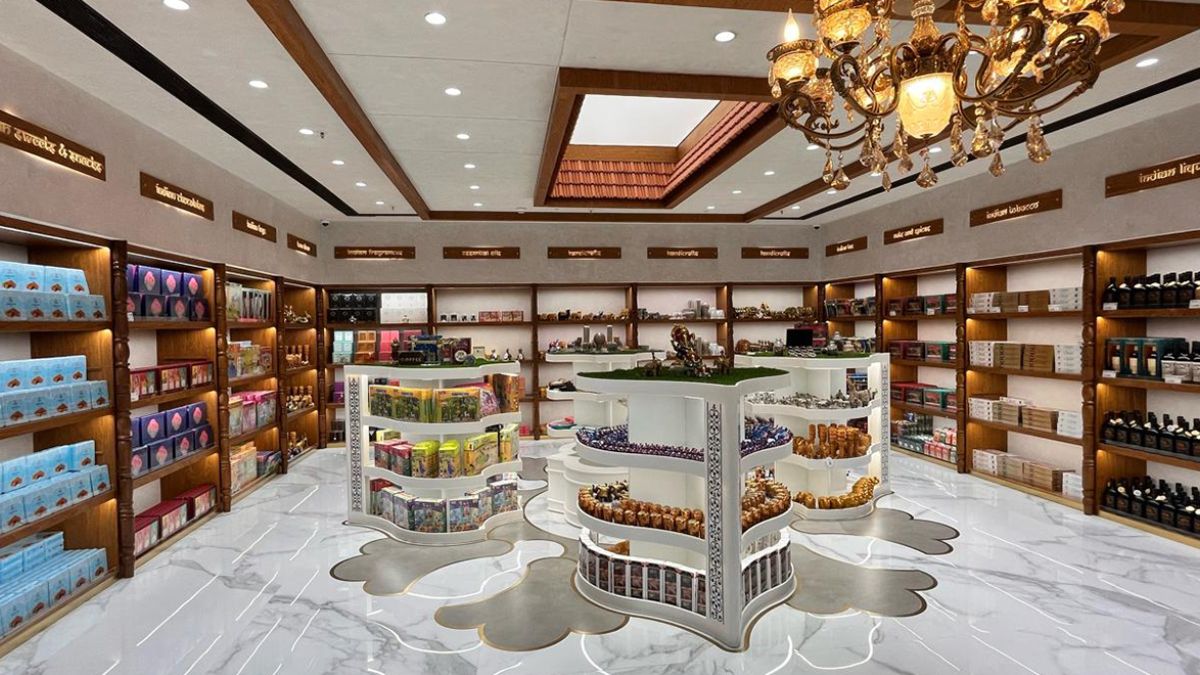 Surat Airport duty free shop, the blunt times