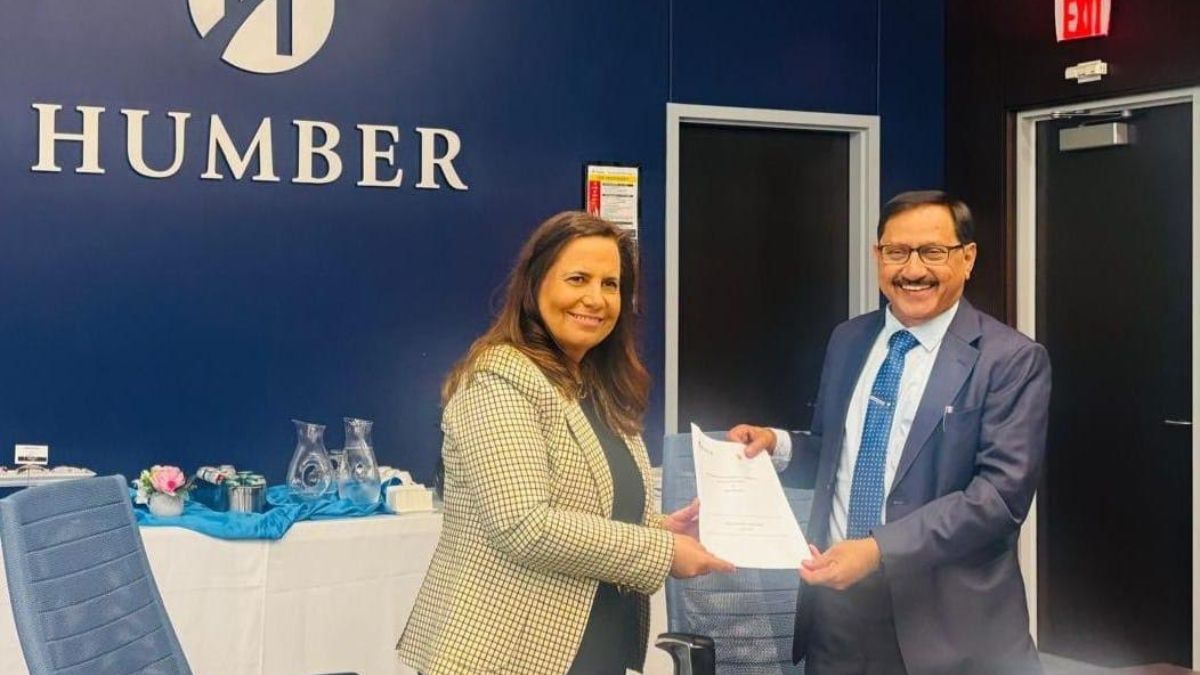 GSFC University Humber Polytechnic MoU, the blunt times