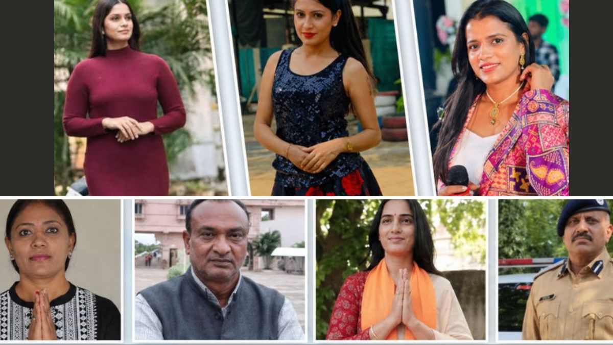 celebrity candidates Gujarat local elections, the blunt times