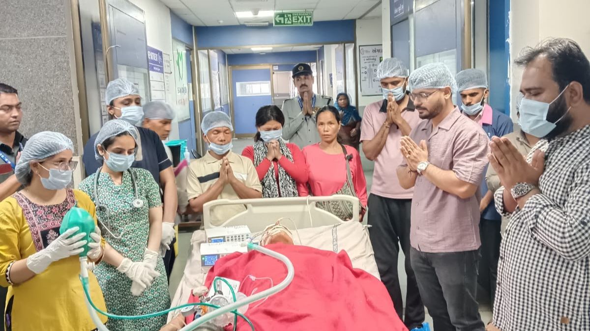 Ahmedabad organ donation saves lives, the blunt times