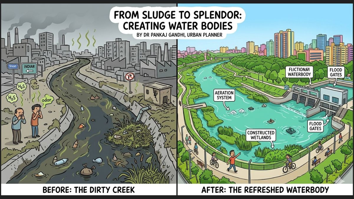 Surat creek transformation IUWM plan, the blunt times