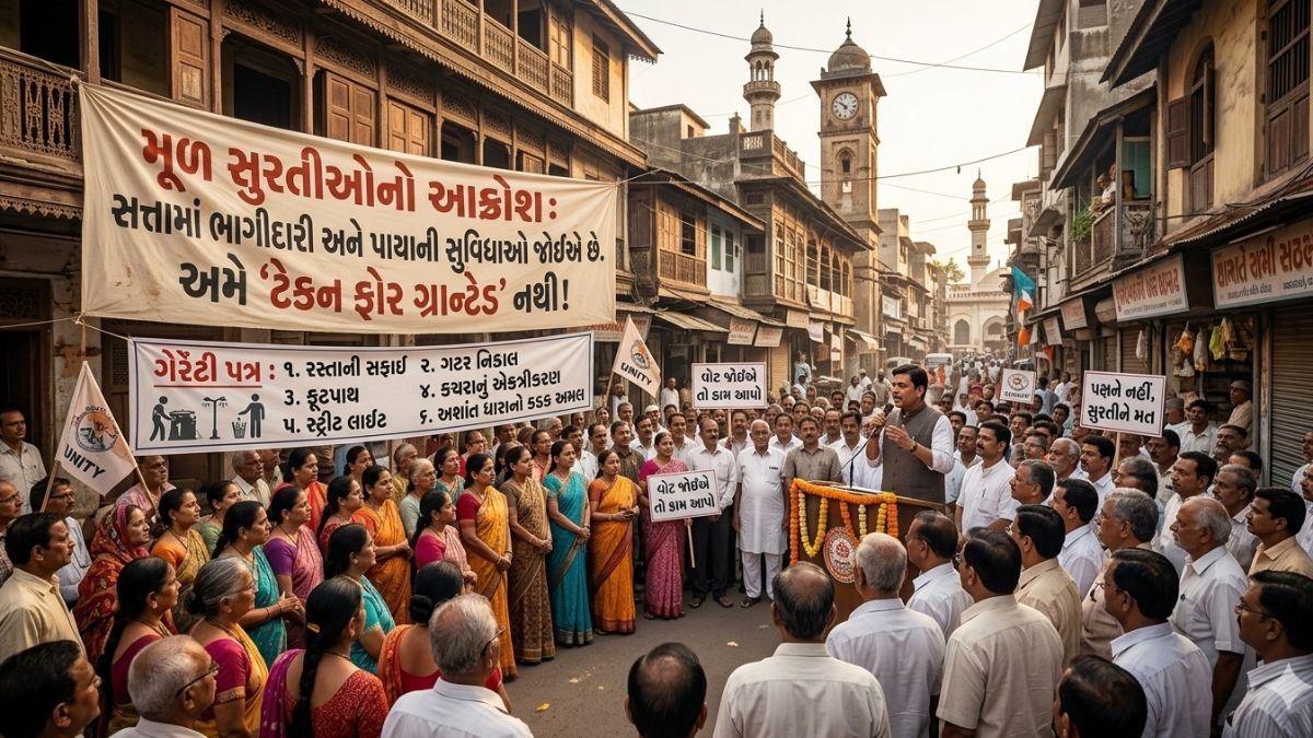Indigenous Surti political marginalisation Surat, the blunt times