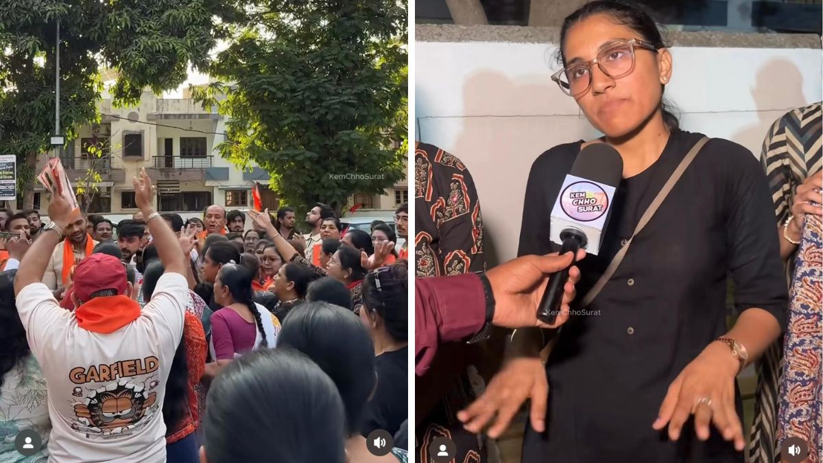 Rajhans Group BJP Surat controversy, the blunt times