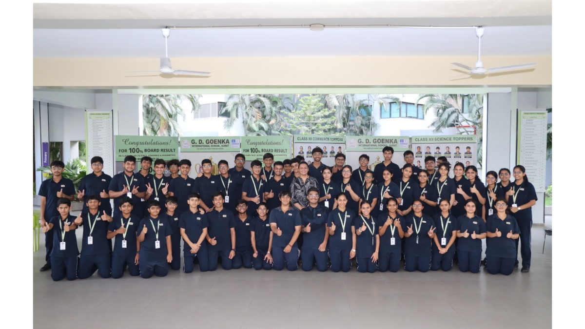 G. D. Goenka International School, Surat Continues Its 13-Year Legacy of Academic Excellence in CBSE Class 12 Board Results-TBT