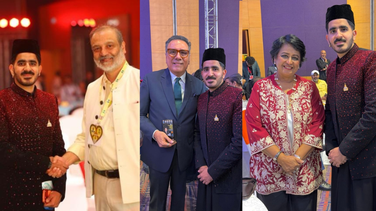 Syed Ali Dujana Gurdezi Honoured with “I Am Peacekeeper – Champion Justice and Peace Award” at Billionaires for Peace Conclave 2026-TBT
