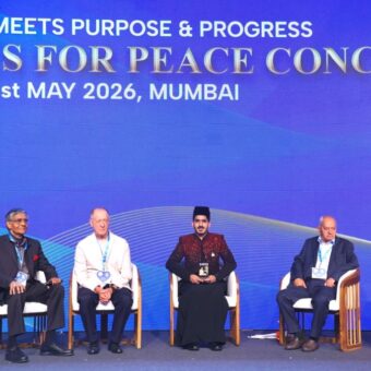 Syed Ali Dujana Gurdezi Honoured with “I Am Peacekeeper – Champion Justice and Peace Award” at Billionaires for Peace Conclave 2026-TBT
