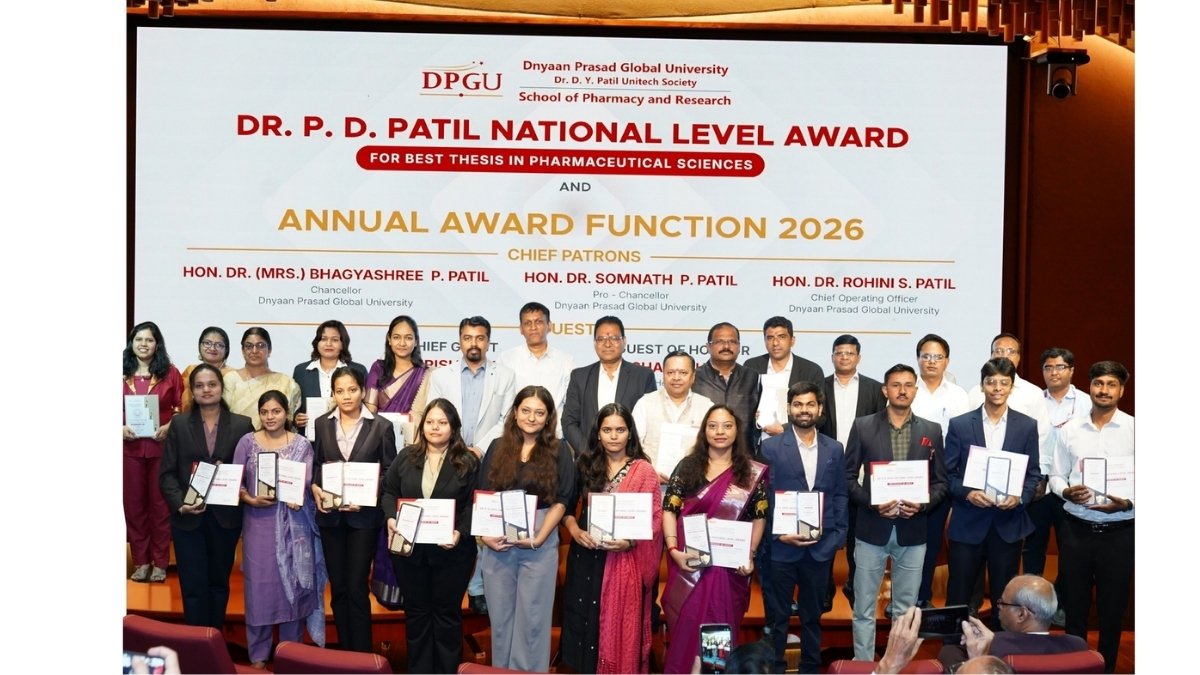 Dnyaan Prasad Global University Hosted Dr. P. D. Patil National Level Award and Annual Award Function 2026-PNn