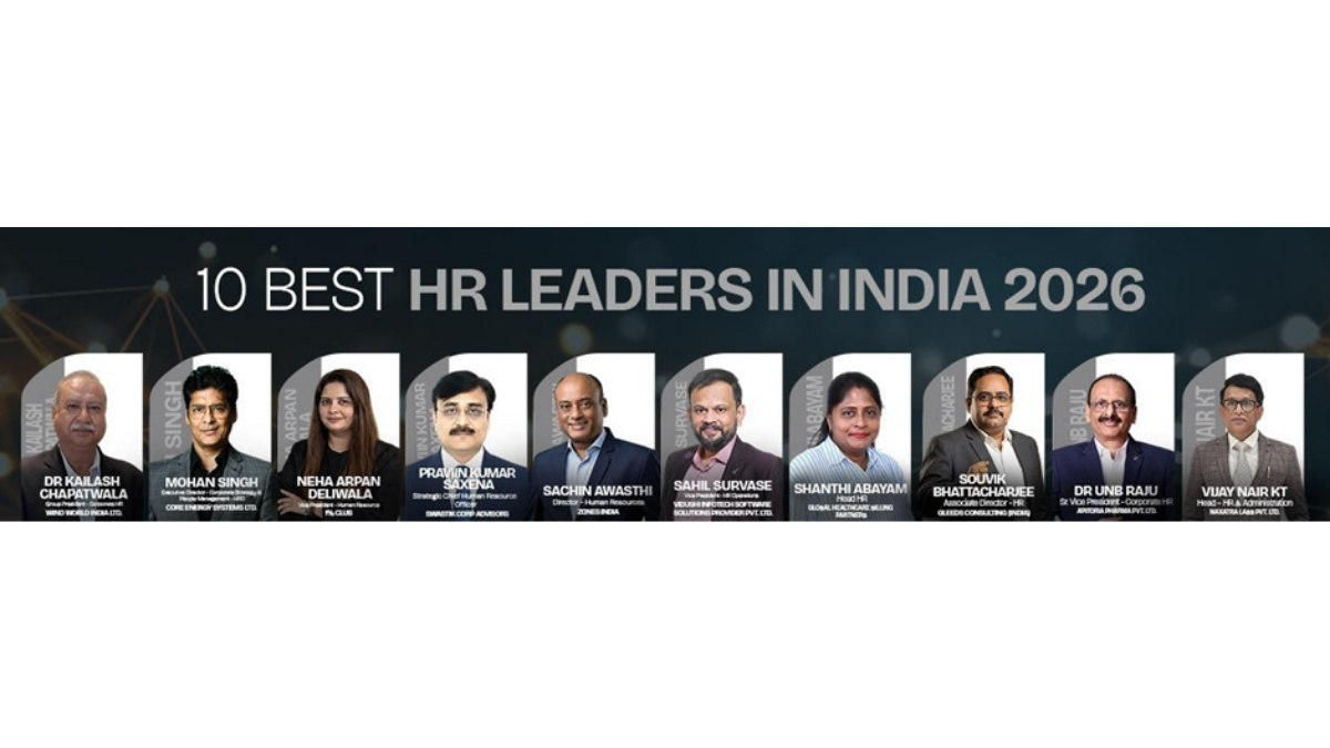 TradeFlock Unveils 10 Best HR Leaders in India 2026, Recognising People-Centric Transformation-TBT