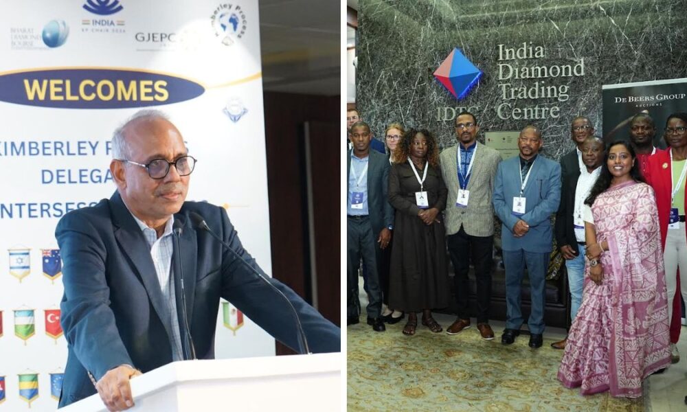 Kimberley Process delegates Bharat Diamond Bourse, the blunt times