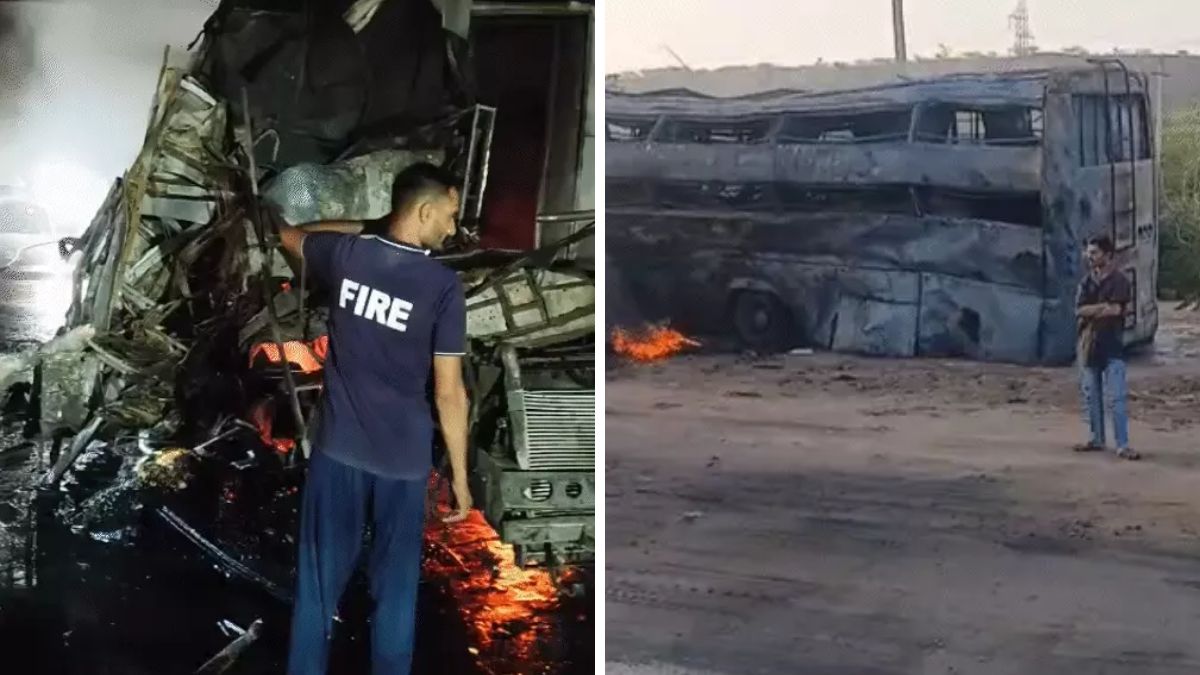 Chotila Rajkot highway bus accident, the blunt times