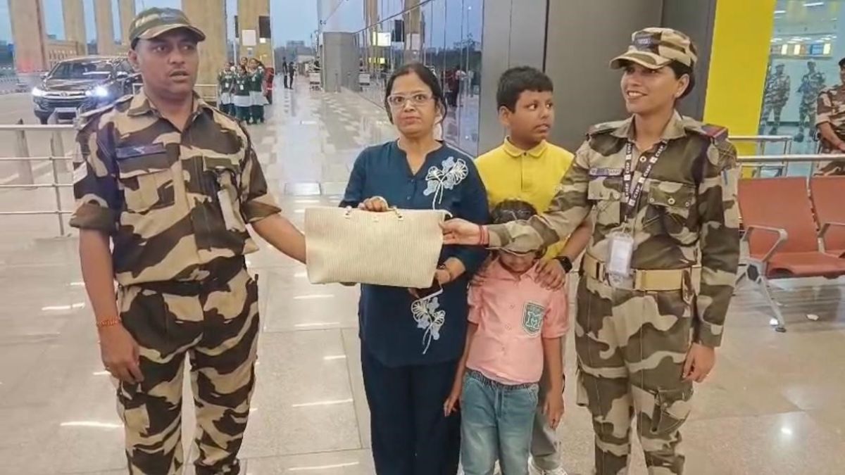CISF Surat Airport handbag return, the blunt times