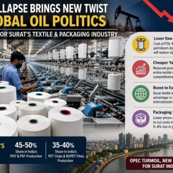 OPEC impact on Surat textile industry, the blunt times