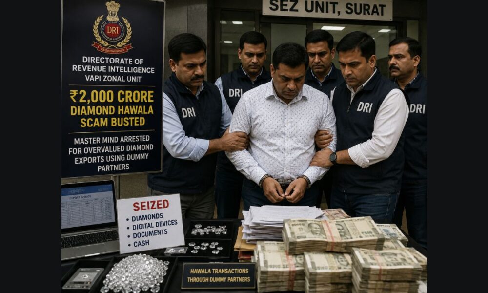Surat SEZ diamond hawala scam, the blunt times