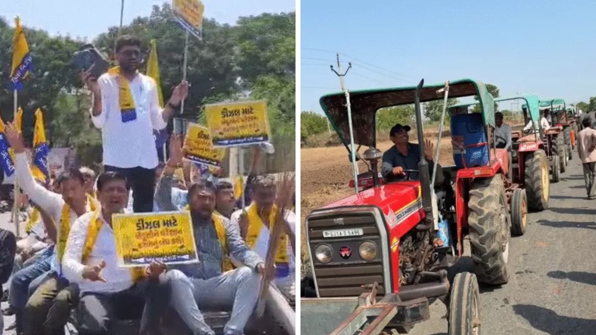 Diesel Crisis Triggers Massive Protests Across Gujarat, Transporters Warn of Statewide Shutdown Gujarat diesel shortage crisis, the blunt times
