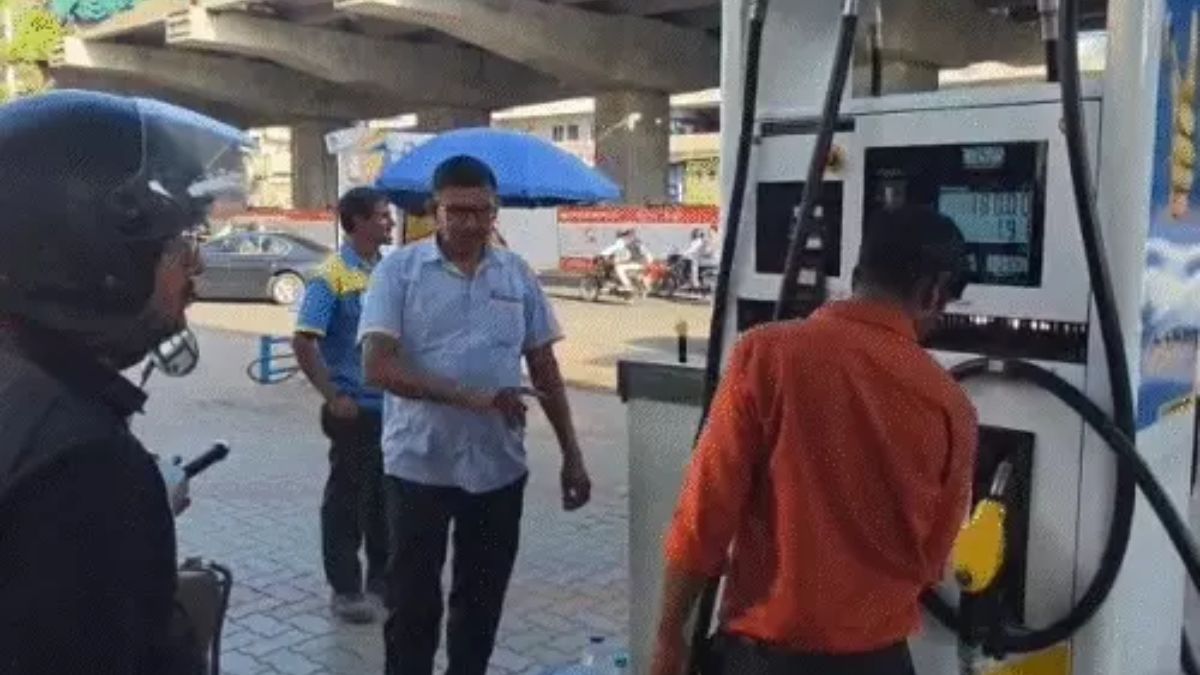 Gujarat Surat petrol price hike, the blunt times