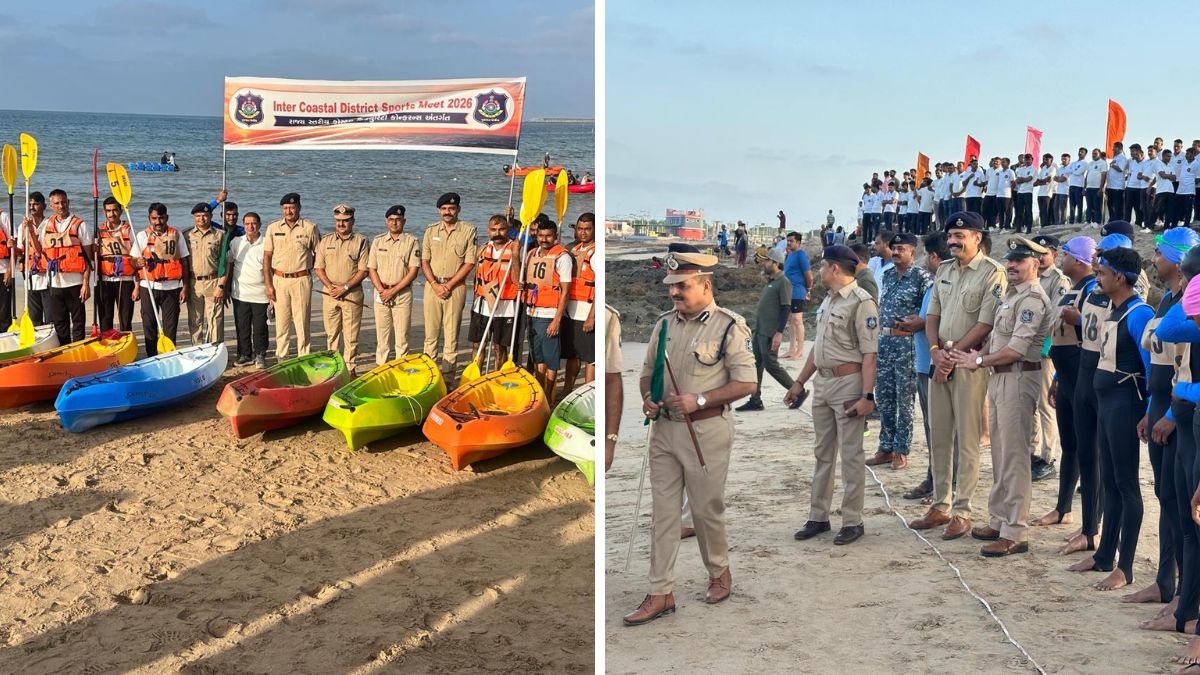 Gujarat Police Inter-Coastal District Games Porbandar, the blunt times