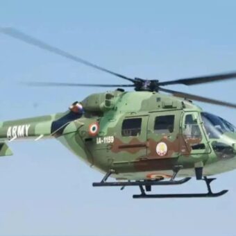 Indian Army helicopter emergency landing Surat, the blunt times