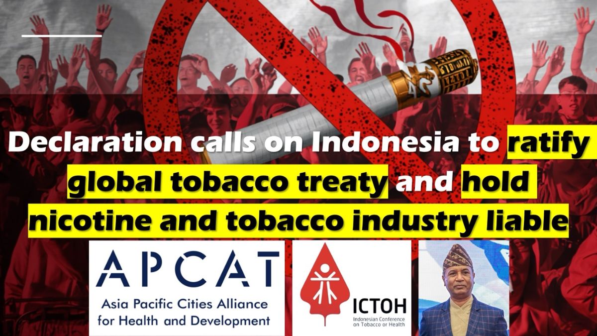 Indonesia WHO tobacco treaty, the blunt times