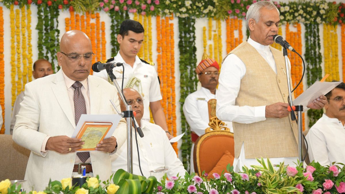 Biren Vaishnav Gujarat Lokayukta oath, the blunt times