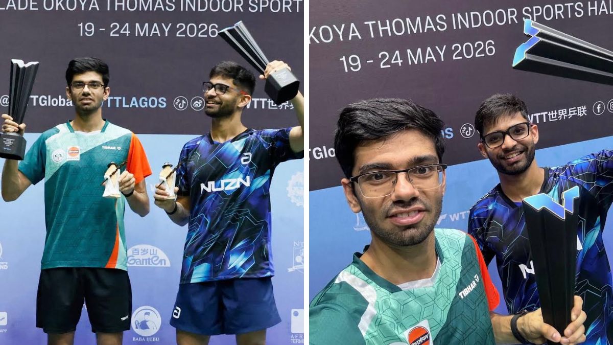Manush Shah WTT Contender Lagos 2026 victory, the blunt times