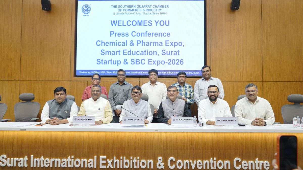 SGCCI mega events Surat 2026, the blunt times