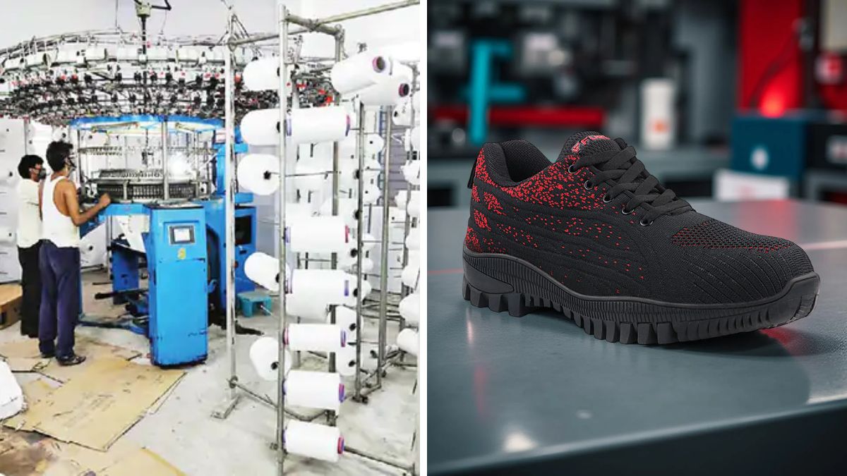 Surat shoe fabric industry, the blunt times