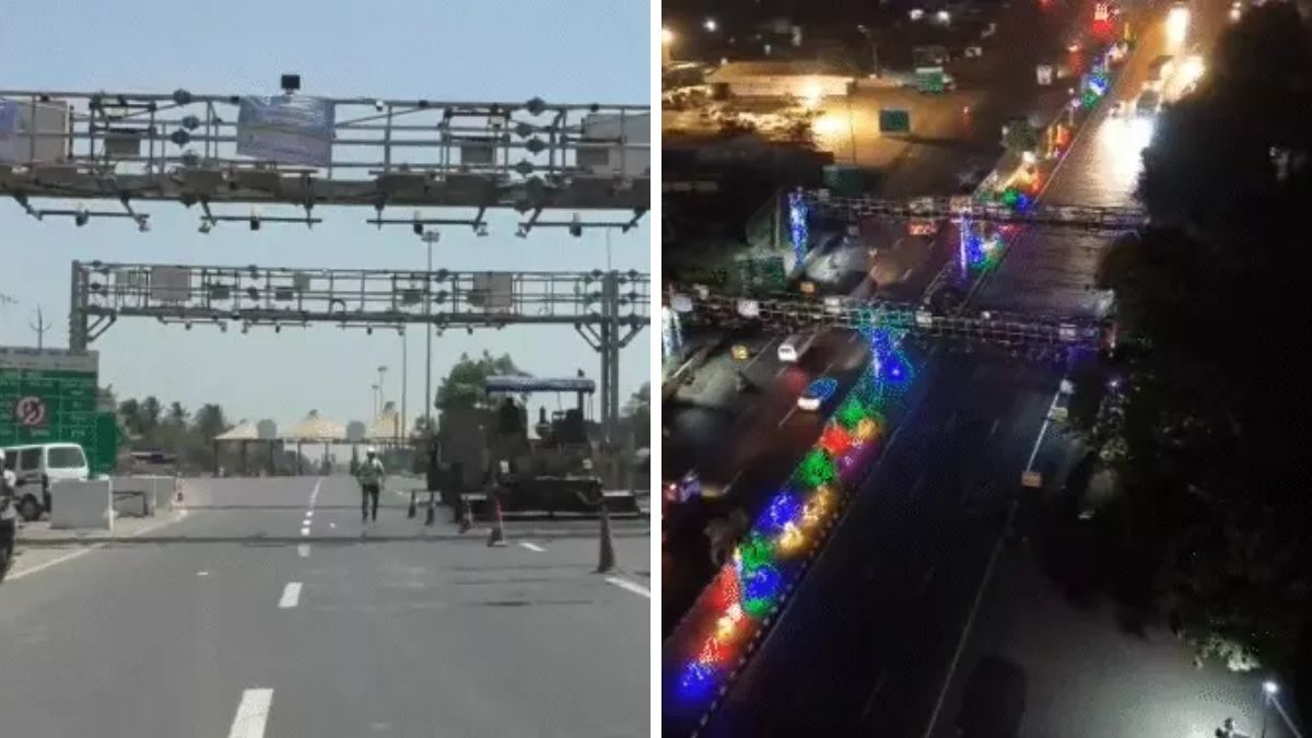 Barrier-free toll plaza Surat, the blunt times
