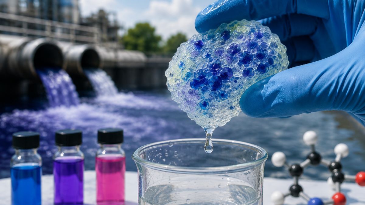 IIT Gandhinagar hydrogel for wastewater treatment, the blunt times