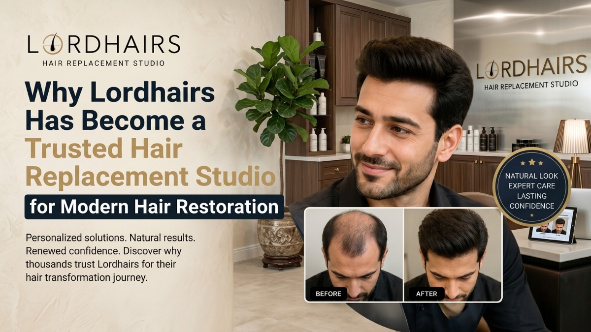 Why Lordhairs Has Become a Trusted Hair Replacement Studio for Modern Hair Restoration-TBT