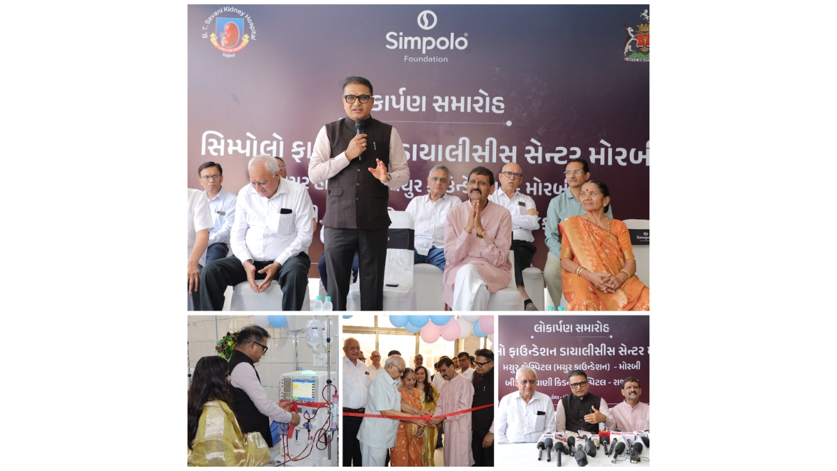 Simpolo Foundation Launches Dialysis Centre in Morbi to Provide Affordable Kidney Care Services-PNN