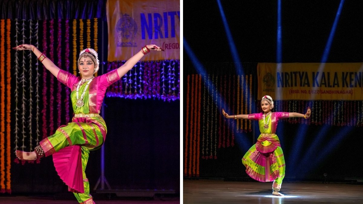 Krisha Dave presents Bharatanatyam Arangetram, mesmerises audience with complete Vishwambhari Stuti-PNn