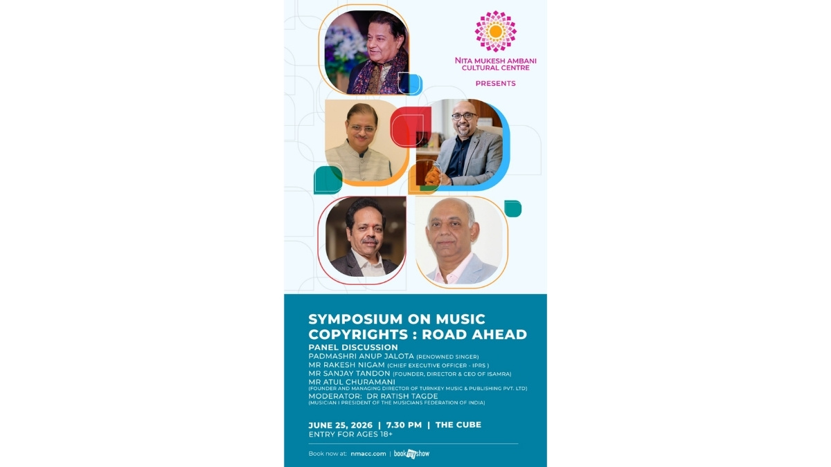 “Symposium on Copyrights: Royalties, Rights & AI - Road Ahead” at NMACC, Mumbai.-PNn