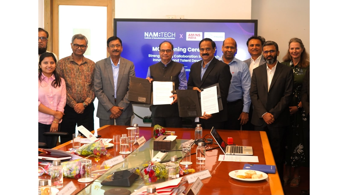 AM/NS India and IIT Roorkee Announce Strategic Collaboration to Support India’s Industrial Growth AM/NS