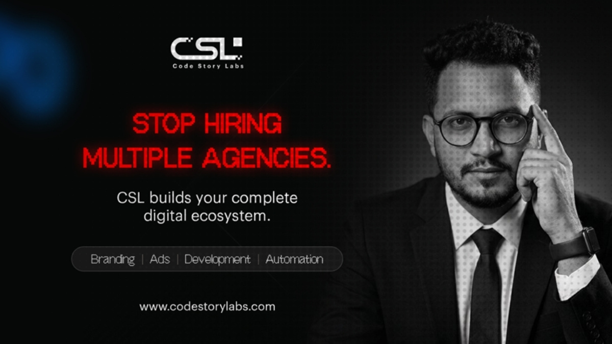 “CodeStory Labs: Redefining What a Full-Service Digital Agency Can Do for Brands” "CodeStory Labs: Redefining What a Full-Service Digital Agency Can Do for Brands"-TBt