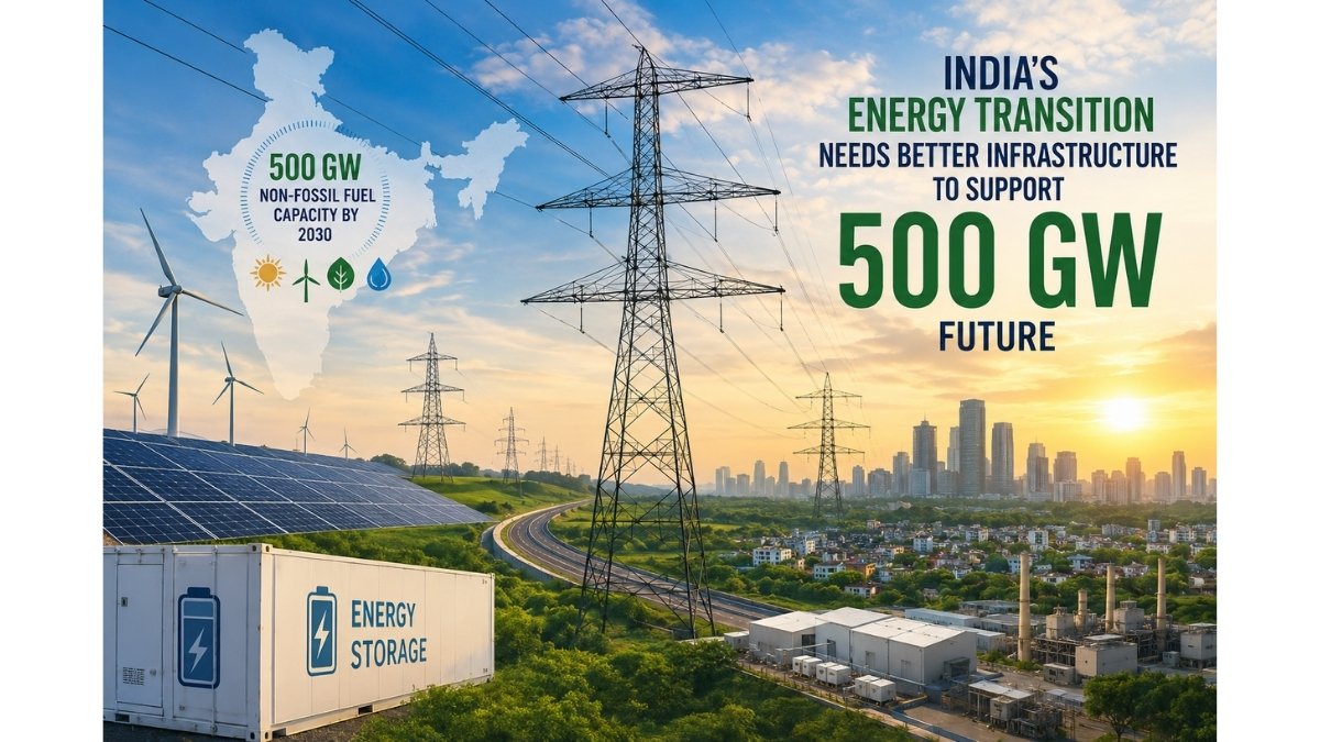 India’s Energy Transition Needs better infrastructure to support 500 GW Future India's Energy Transition Needs better infrastructure to support 500 GW Future