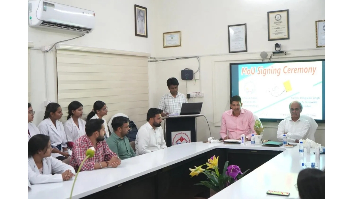 SBS University and UCB Sign MOU to Advance Research and Innovation in the State-TBT