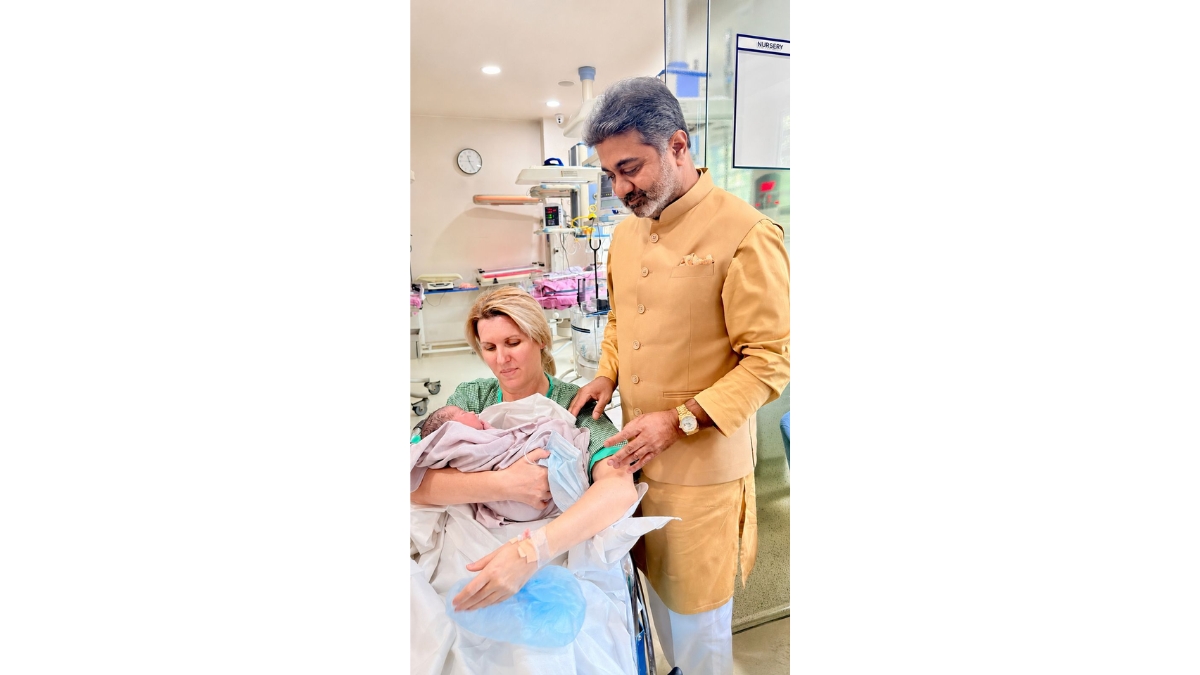 Verma Family Welcomes a Baby Boy on Dr. Abhishek Verma and Mrs. Anca Verma’s Wedding Anniversary-PNN