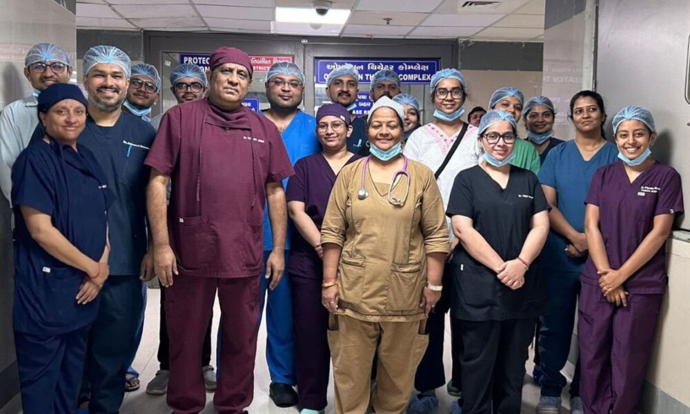 Ahmedabad Civil Hospital rare surgery success, the blunt times