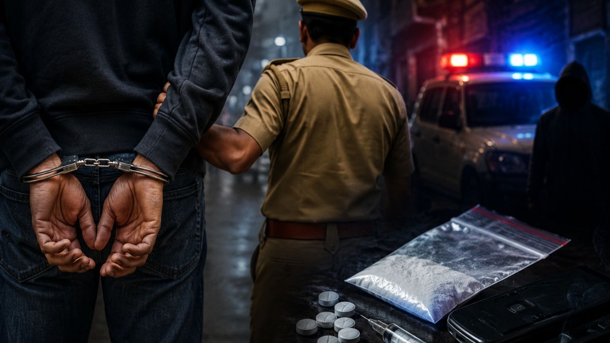 Ahmedabad Crime Branch drug suspect controversy, the blunt times