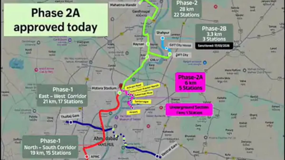 Ahmedabad Metro Phase 2A, the blunt times