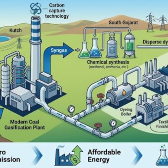 Coal Gasification Mission Gujarat textile industry, the blunt times