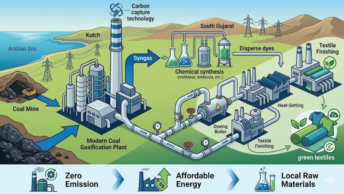 Coal Gasification Mission Opens New Growth Opportunities for South Gujarat and Kutch Coal Gasification Mission Gujarat textile industry, the blunt times