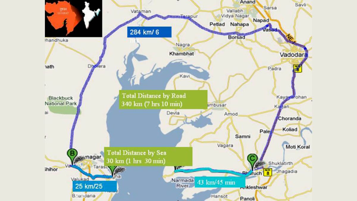 Dahej Ro-Ro Ferry Project Failure, the blunt times
