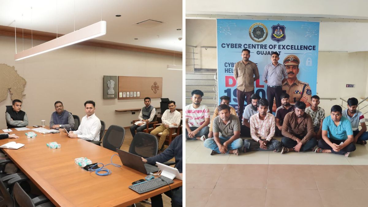 Gujarat Police Bust Rs.2,289 Crore Cyber Fraud Through Operation Mule Hunt Operation Mule Hunt 1.0 Gujarat, the blunt times