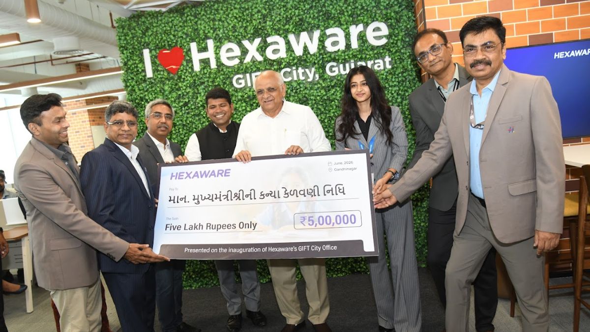 Hexaware GIFT City Delivery Centre, the blunt times