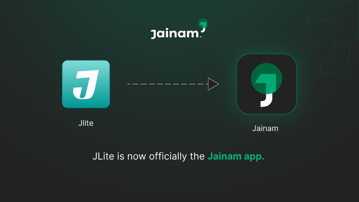 JLite becomes Jainam App, the blunt times