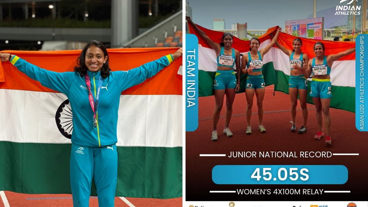 Gujarat : Farmer’s Daughter Kajal Vaja Sprints to Asian U20 Silver, Creates National Record Kajal Vaja Asian U20 Silver Gujarat, the blunt times