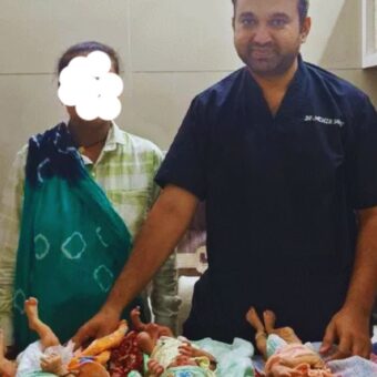 Patan Triplets Birth Gujarat, the blunt times