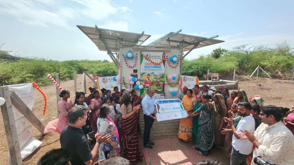 Women-led solar cold storage Gujarat, the blunt times