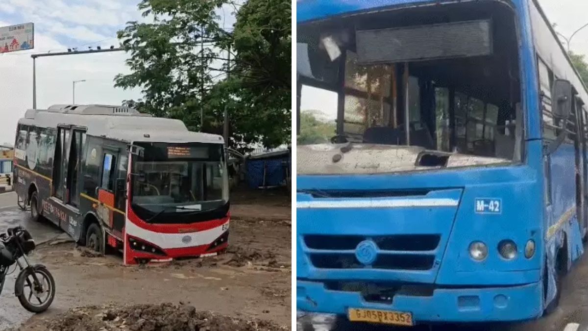 Surat road sinkhole incident, the blunt times